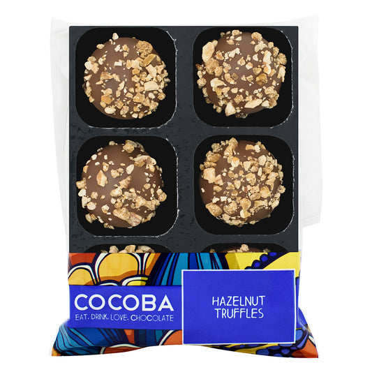 Cocoba Hazelnut Chocolate Truffles