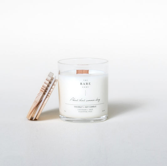 Candle: About That Summer Day (Lavender + Sage)