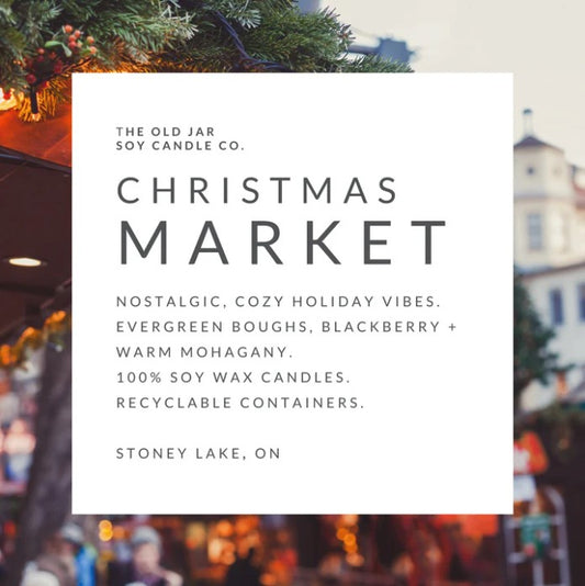Christmas Market Soy Candle 12oz