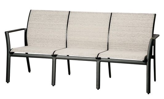 4-PC Echelon Sling Sofa, 2 Lounge Chairs & 1 Ottoman, Logan Graphite/Carbon