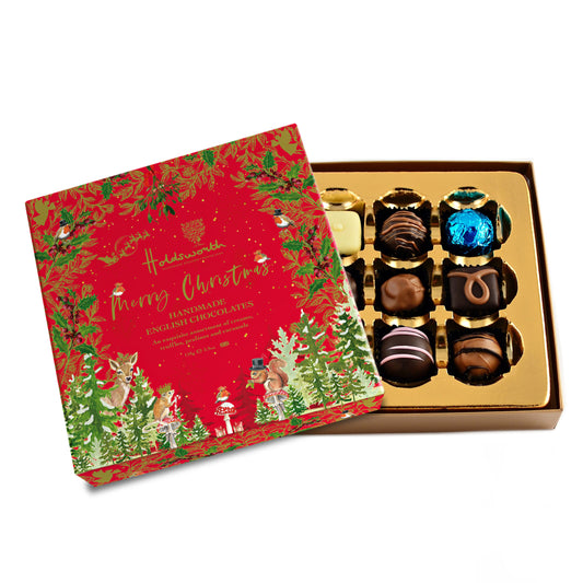 Holdsworth Chocolates Merry Christmas Gift Box Nutcracker