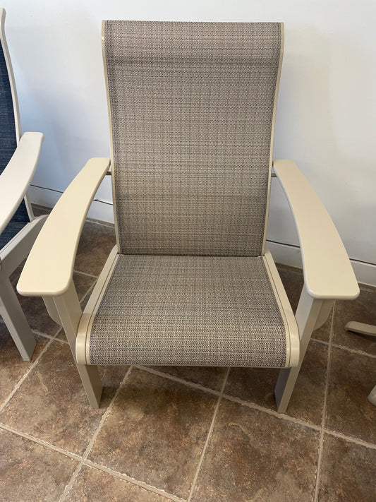 Adirondack Chat Arm Chair, Elevation Stone/Desert