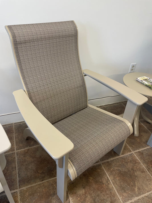Adirondack Chat Arm Chair, Elevation Stone/Desert