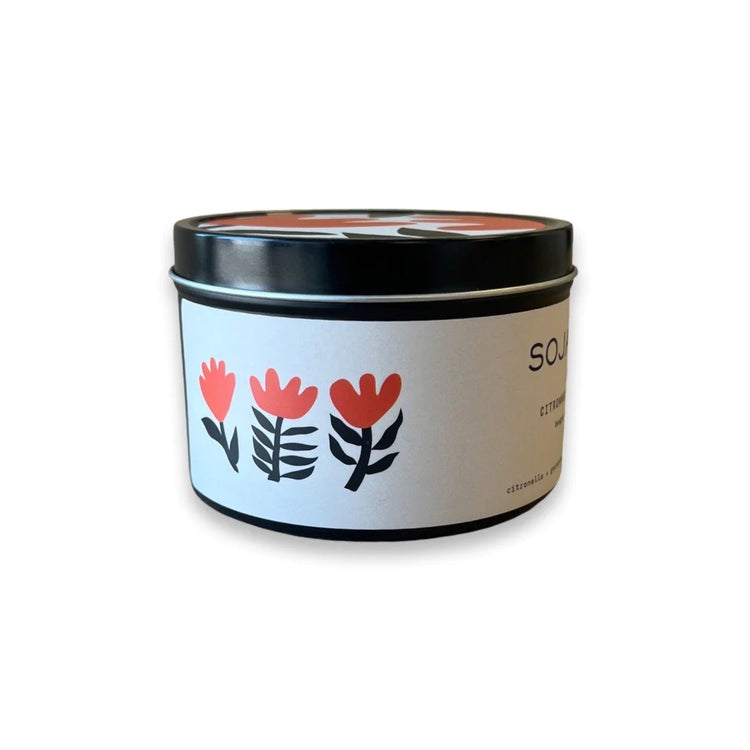 Mosquito Repellent Candle: Citronella & Geranium