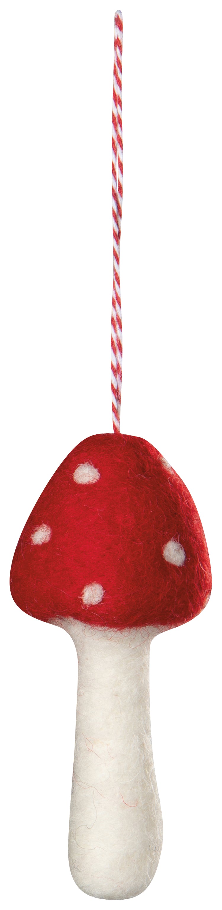 Assorted Toadstool Felt Ornament