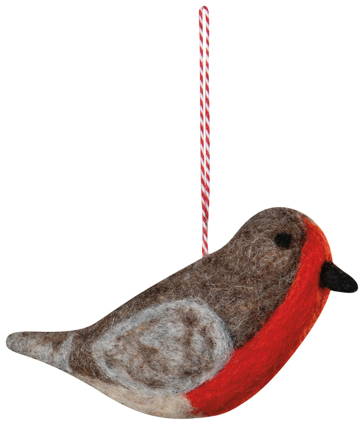 Assorted Bird Felt Ornament