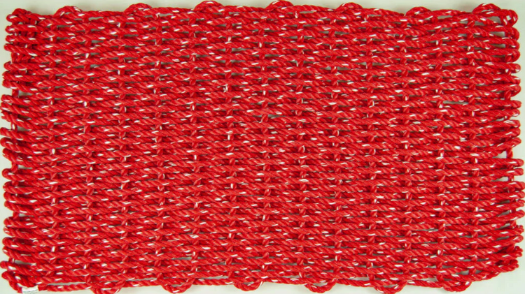 Lobster Rope Doormat: Dory Red