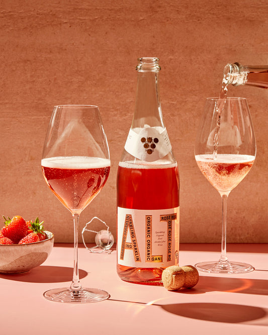 Non-Alcoholic Rose Sparkling Wine