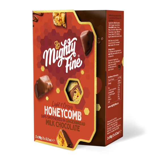 Mighty Fine Milk Chocolate Gingerbread Honeycomb