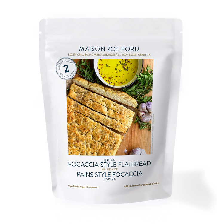 Maison Zoe Ford Quick Focaccia Style Flatbread Mix