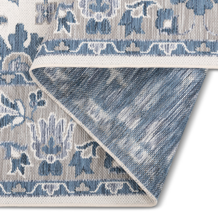 5 X 7 Marbella Rug, Blue Floral 430