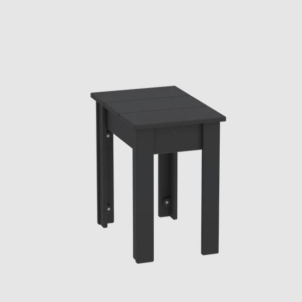 Modern Deluxe Muskoka End Table, Black
