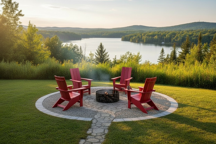 Modern Deluxe Muskoka Rocker Chair