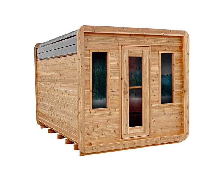8' Red Cedar Cube Sauna
