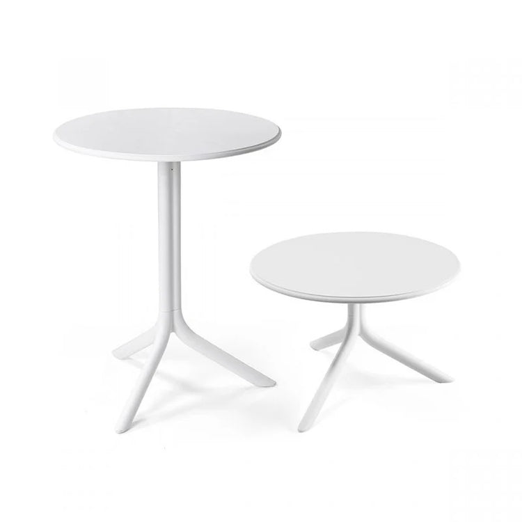 Spritz Adjustable Height Bistro Table, Bianco