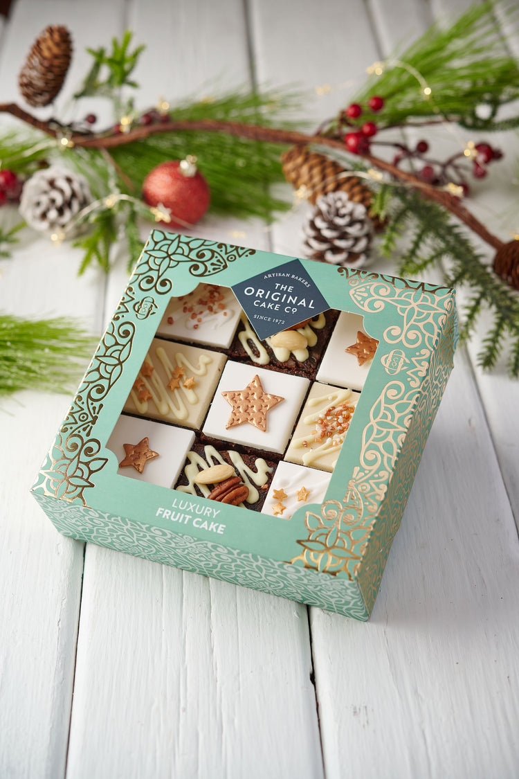 The Original Cake Co. Christmas Fruit Cake Gift Pack