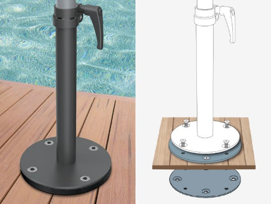 Shademaker Wood Mount Kit