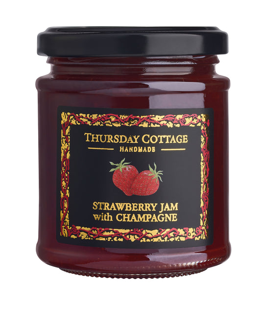 Thursday Cottage Strawberry Jam with Champagne