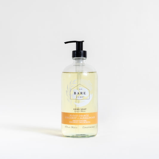 Hand Soap: Blood Orange, Bergamot + Sandalwood