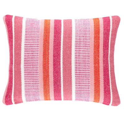 Always Greener Pink/Orange 16" x 20" Lumbar Pillow