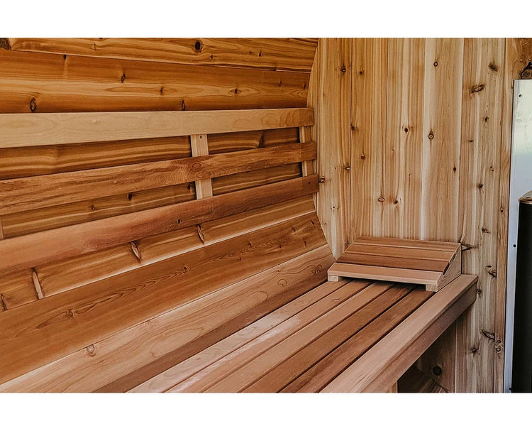 8' Red Cedar Barrel Sauna
