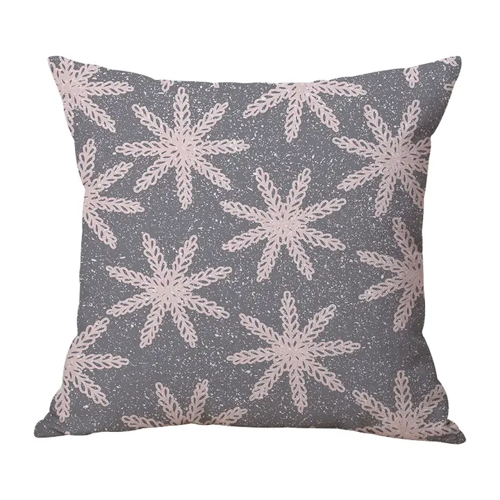 18"x18" Winter Holiday 2 Decorative Pillow, Indoor/Outdoor