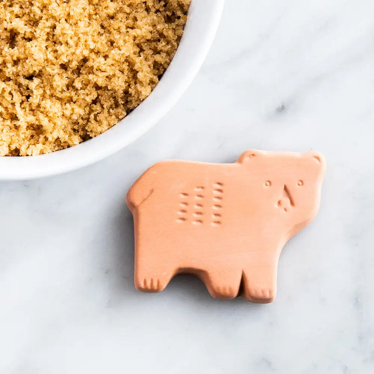 Boris Bear Terracotta Sugar Saver