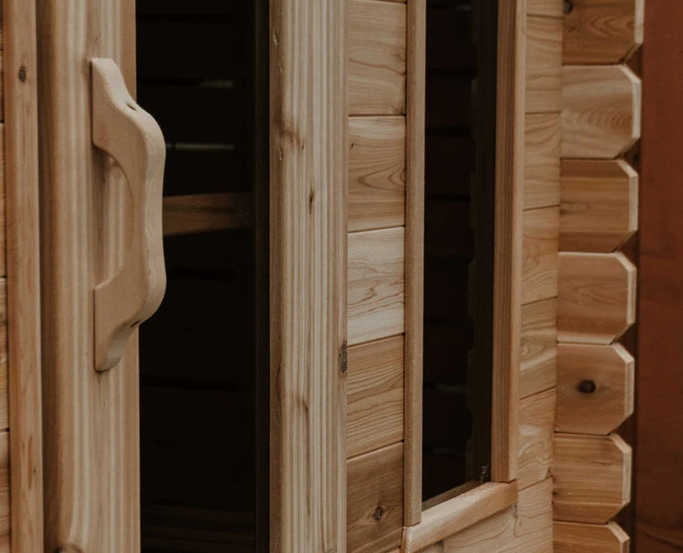 8' Red Cedar Classic Cabin Sauna