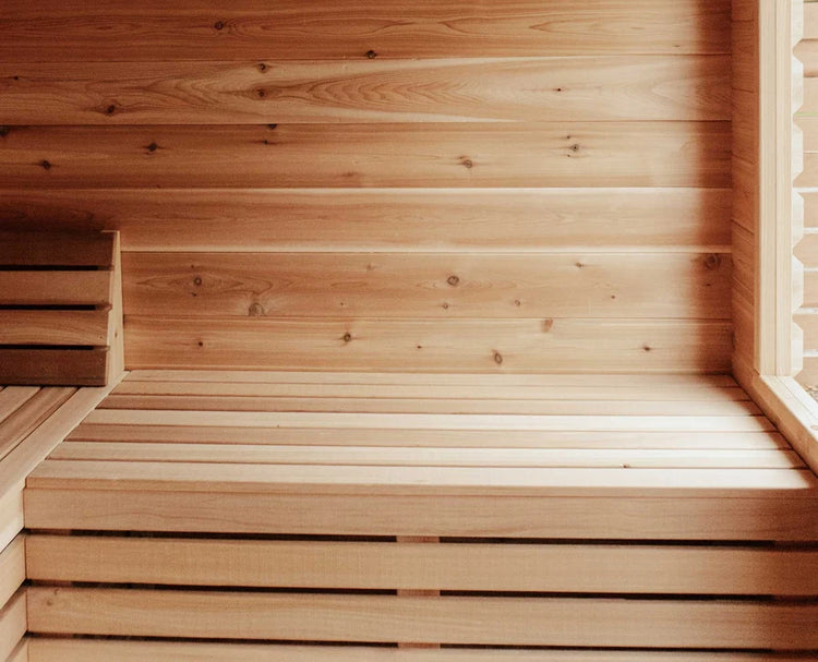 8' Red Cedar Classic Cabin Sauna
