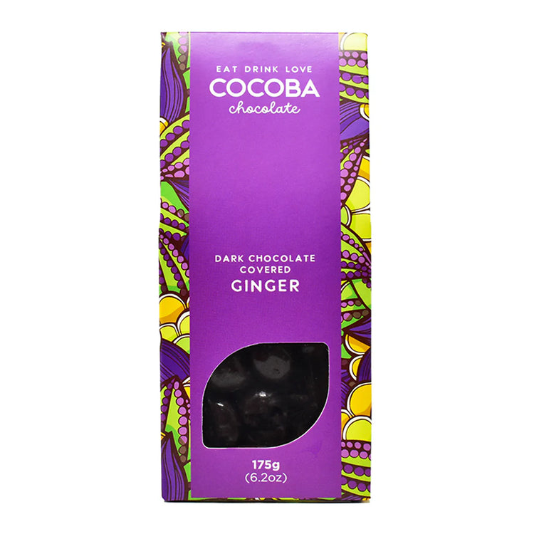 Cocoba Dark Chocolate Covered Ginger