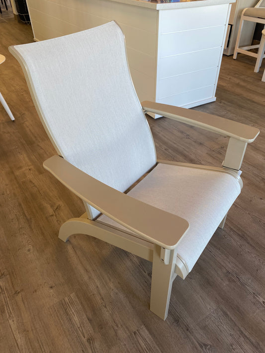 Adirondack Chat Arm Chair, Augustine Oyster/Desert
