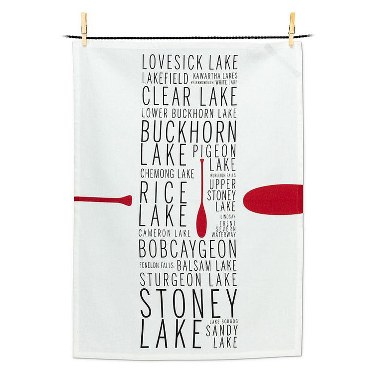 Kawartha Names Tea Towel