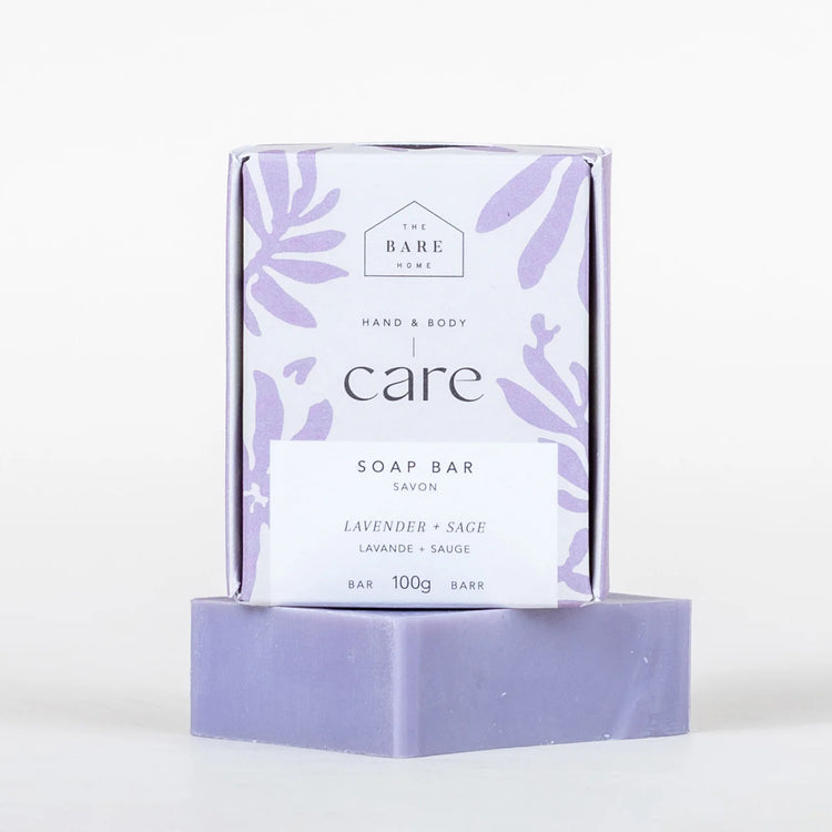 Hand + Body Bar Soap: Lavender + Sage