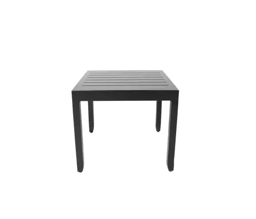 Monaco 19'' Square Side Table, Black