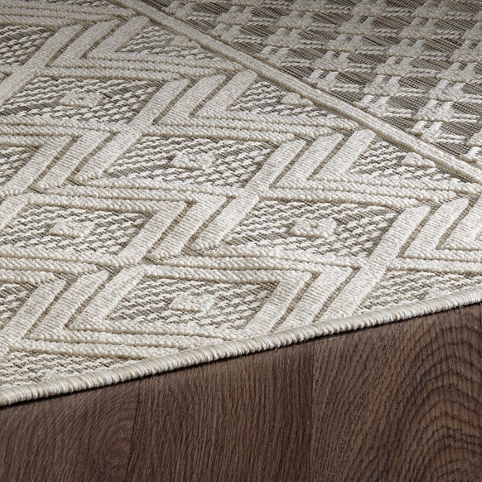 5 X 7 Odessa Ivory Indoor/Outdoor Rug