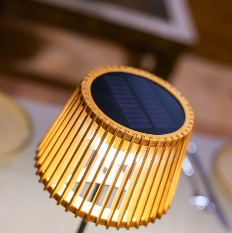 Okinawa Table Lamp | Solar & Rechargeable