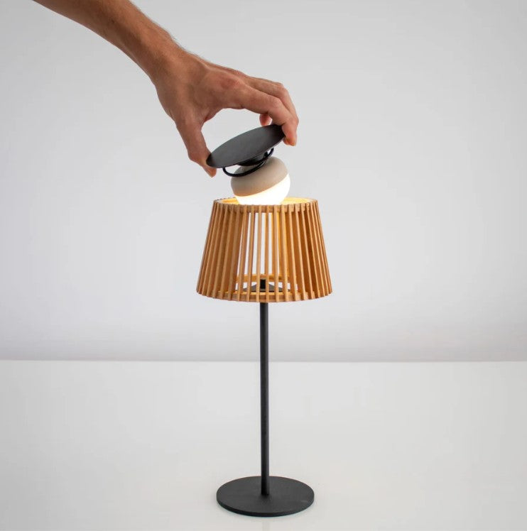 Okinawa Table Lamp | Solar & Rechargeable