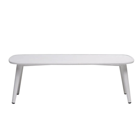 Poinciana Coffee Table, Whitewash