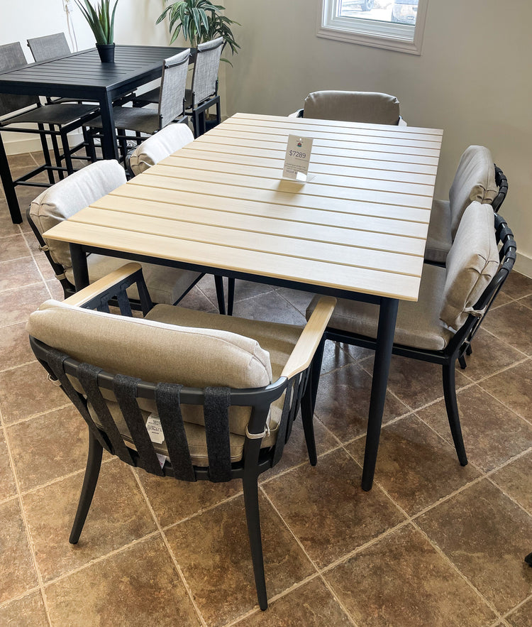 Strata/Jayne 7-PC Dining Set w/2 Arm, 4 Side Chairs