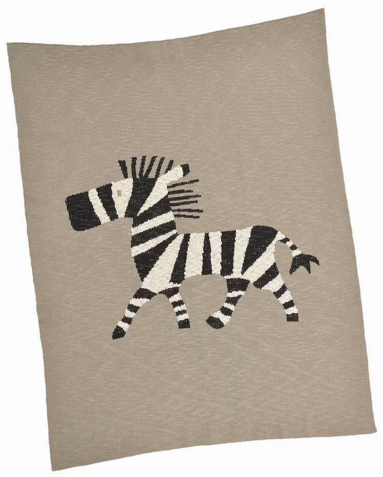 Cotton Baby Blanket, Zebra