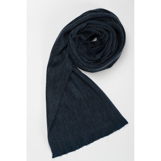 Solid Alpaca Seamless Scarf, Officer